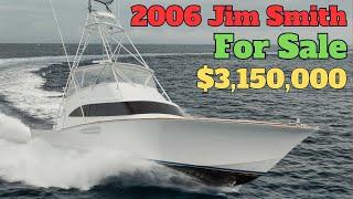 Custom Jim Smith Sportfishing Boat For Sale - Custom Convertible Sportfish Walkthrough