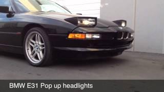 BMW E31 840 850 Pop-up Headlights