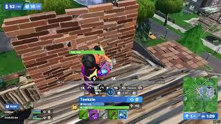 Teekzie Destroys Mongraal and Benjyfishy again in Fortnite Trio Cash Cup