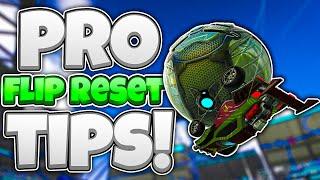 The SECRETS Pro's Don't Tell You ABOUT Flip Resets! Rocket League Flip Reset Tutorial! (PART 2)