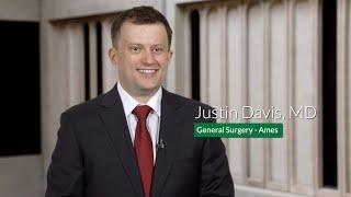 Justin Davis, MD - General Surgery in Ames, Iowa | McFarland Clinic