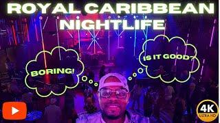 Is Royal Caribbean’s Nightlife Boring??? | Icon of the Seas Nightlife