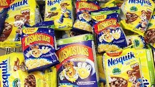 ASMR NEW A Lot Of  Nesquik, Kosmostars and other SWEETS / АСМР Расслабляющее видео