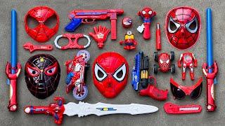 Spider Man Action Series Guns & Equipment, Realistic MP40 SMG, Sword, Revolvers, Lightsaber,Handcuff