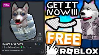 FREE ACCESSORY! HOW TO GET Husky Givenchy Backpack! (ROBLOX Givenchy Beauty House EVENT)