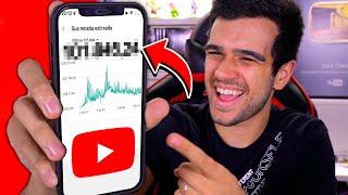 Quanto ganhei em UM ANO MONETIZANDO no Youtube!! Dicas do Gelli