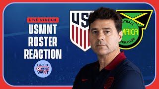 Mauricio Pochettino names USMNT roster for CNL quarterfinals | Call It What You Want