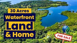 30-Acre Waterfront Home with Private Dock & Sunset Views | Bocas del Toro Real Estate $399K