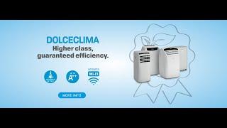 Portable air conditioners DOLCECLIMA , higher class, guaranteed efficiency