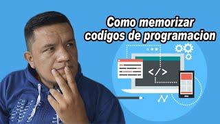 Como MEMORIZAR códigos de programación 