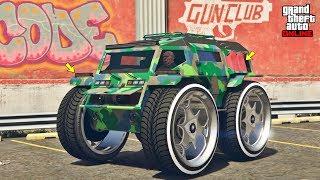 GTA 5 ONLINE - RUNE Zhaba Customization & Test | SHERP ATV