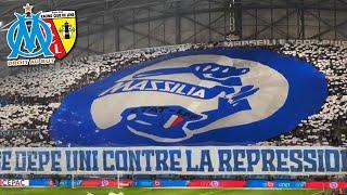 OM-LENS 0:1 | Tifo et Ambiance Supporters Olympique Marseille vs RC Lens