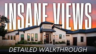 Luxury Custom Home Tour with INSANE Views!