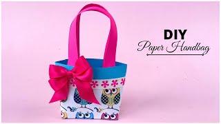 Mini Paper Handbag Tutorial