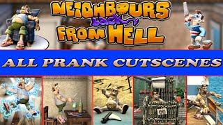 ALL Pranks/ Tricks/ Funny Moments (Neighbours Back From Hell)