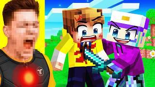 I Pranked My Friends with a REAL LIFE PAIN Mod in Minecraft…