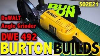 DeWALT DWE4519 | DWE492 Angle Grinder Review (BURTON BUILDS - S02E21) [4K]