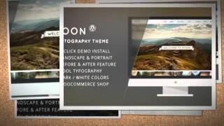 Moon - WordPress Theme for Photographers + Download