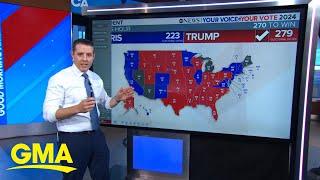 How Trump clinched enough electoral votes to win historic 2nd term