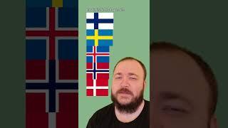 Nordic Cross Flags #funny #nordics #flags