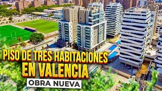 Obra nueva. Piso de tres habitaciones en Valencia | Inmobiliaria Alegria