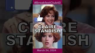 VOTE CLAIRE Molly Ringwald   Eighties THANK YOU NEW SUBSCRIBERS #Breakfastclub40 The Breakfast Club