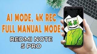 Enable AI Mode, 4K Recording, Full Manual Mode in MIUI Camera | Redmi Note 5 Pro