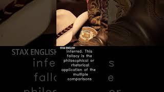 Stax English Mini Lessons: Texas sharpshooter fallacy