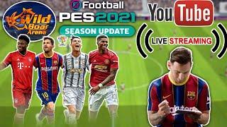 Pes 2021 Mobile Live stream with Wild Boar Arena | Poco x3 pro