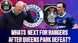 EXCLUSIVE Hugh Burns REACTS to Rangers’ SHOCK Scottish Cup Exit! | Queens Park Upset & Club Crisis!