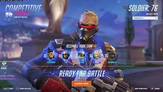 IDDQD INSANE SOLDIER 76 GAMEPLAY OVERWATCH 2 SEASON 14 TOP 500