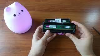 Unboxing Kllisre 4GB(2pcsX2GB) DDR2 2GB Ram 800Mhz PC2-6400U 240Pin 1.8V CL6 Desktop Memory!