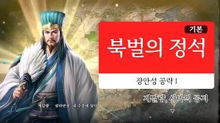 [삼국지8 리메이크]제갈량 북벌의정석 장안공략 낙뢰 사마의 강유 조운 남만 관브라더스 최강조합