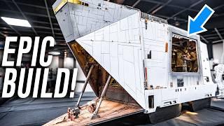 Epic Star Wars Sandcrawler Scale Model Build!