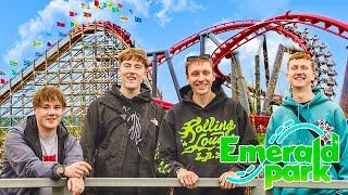 Ireland's BEST Theme Park! | EMERALD PARK Vlog!