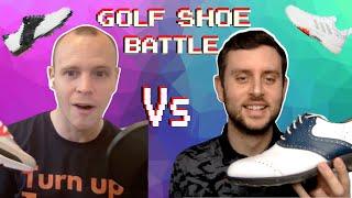 WHO HAS THE BEST GOLF SHOES? ft. THE GOLF FASHION GUY - GOLF SHOE BATTLE!