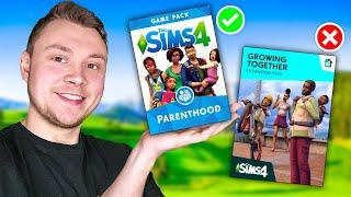 Get this not that (Sims 4 packs compared)