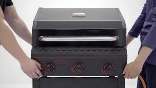 Megamaster 3 Burner Propane Gas Grill: Product Assembly