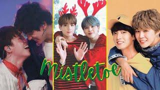  BTS JIMIN & JUNGKOOK  Mistletoe Christmas Day 1 Hour  Christmas Song One Hour 