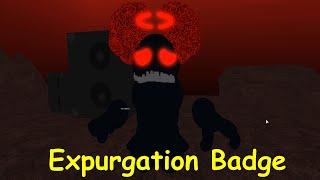 How to get "Expurgation" Badge + Morph/Skin in Friday Night Funkin Roleplay  - ROBLOX