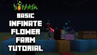 Basics To Botania - Automatic Infinate Flower Farm