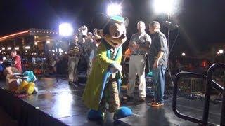 Mickey and Minnie Mouse in Pajamas, Monstrous Summer All-Nighter, Magic Kingdom, Walt Disney World
