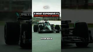 5 Most EXPENSIVE F1 Cars Sold at Auction 