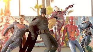 MARVEL vs. DC | EPIC DANCE BATTLES! ( THE AVENGERS vs. JUSTICE LEAGUE )