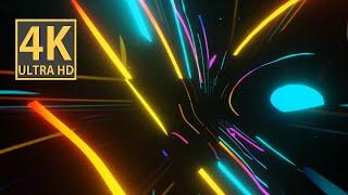 Rainbow Color Led Lights Visual Wallpaper VJ LOOP NEON Party Abstract Background Video 4k