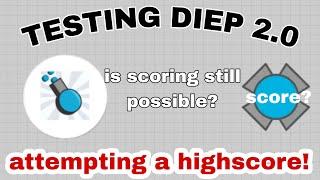 Scoring in The NEW Diep io Mobile Version! | diep io mobile update