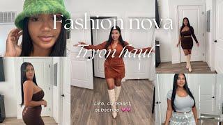 @FashionNova try on haul 