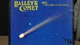 Halley's Comet Card
