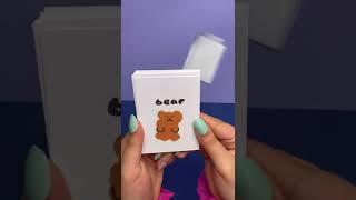 ASMR Unboxing Mini Clear Binder Notebook Journal #shorts #binder #journal #asmr #unboxing