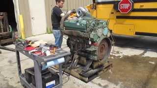 Remanufactured Detroit Diesel 8V92 Bench Test